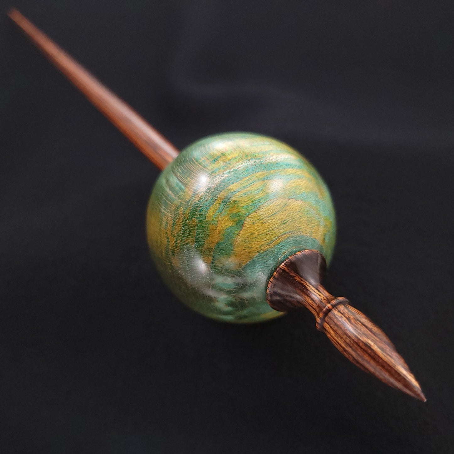 Dyed & Stabilized Birdseye Maple Ninja