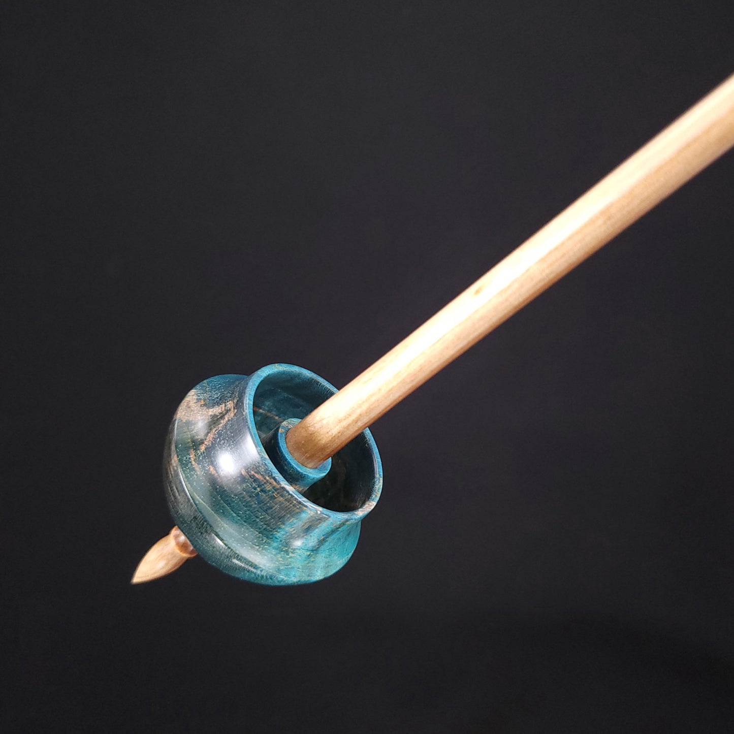 Dyed & Stabilized Curly Maple Ninja