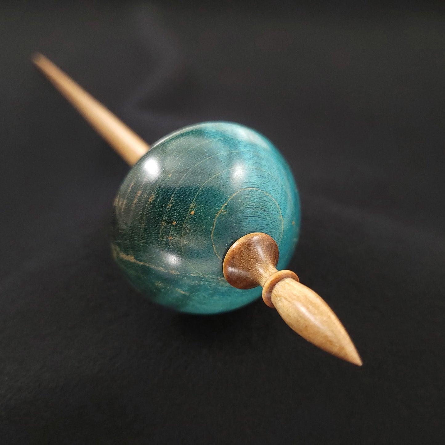 Dyed & Stabilized Curly Maple Ninja