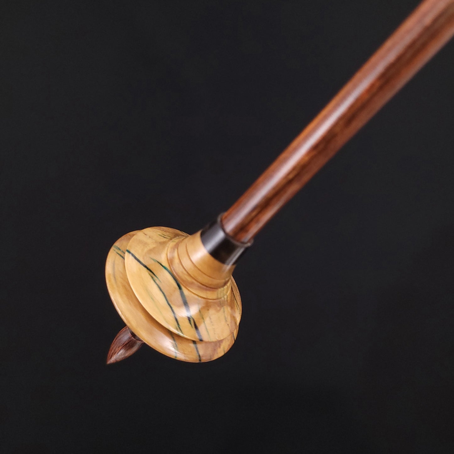 Dyed & Stabilized Olivewood Shop Rat Bead