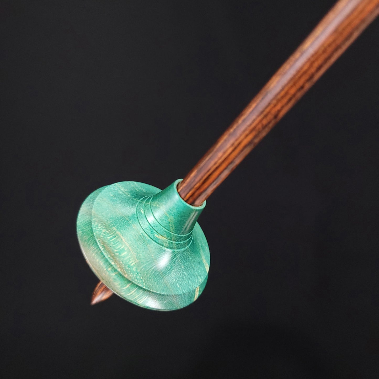Dyed & Stabilized Flame Elder Shop Rat Bead