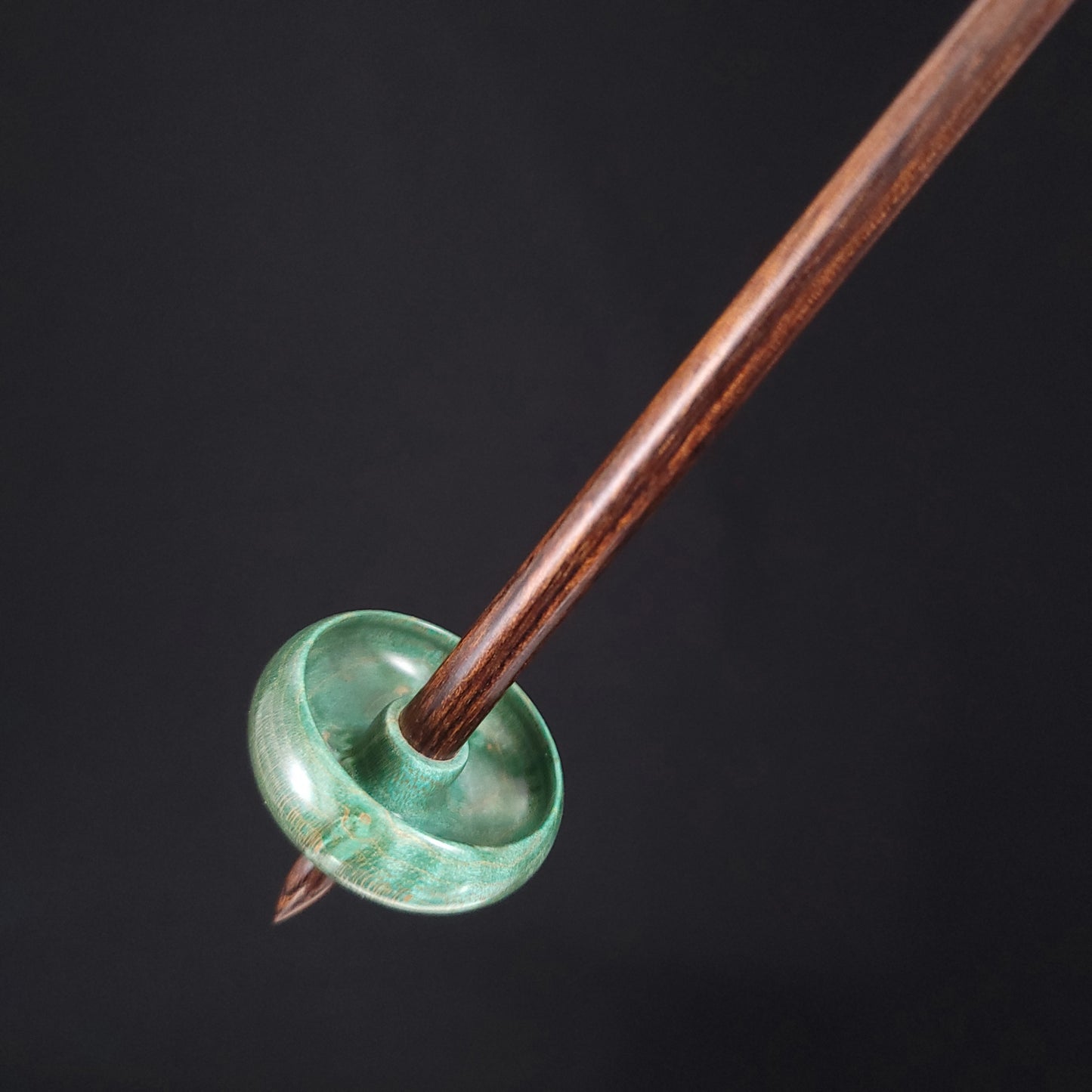 Dyed & Stabilized Birdseye Maple Bob