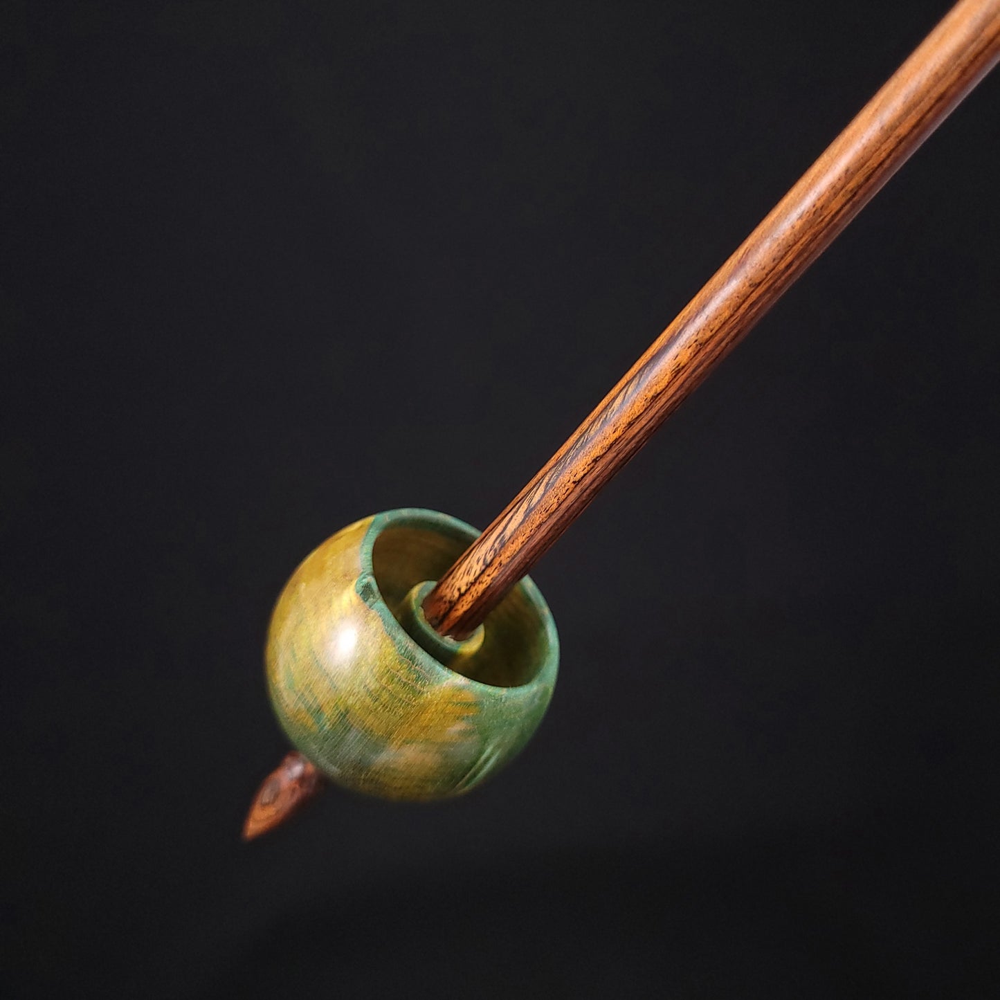 Dyed & Stabilized Birdseye Maple Ninja