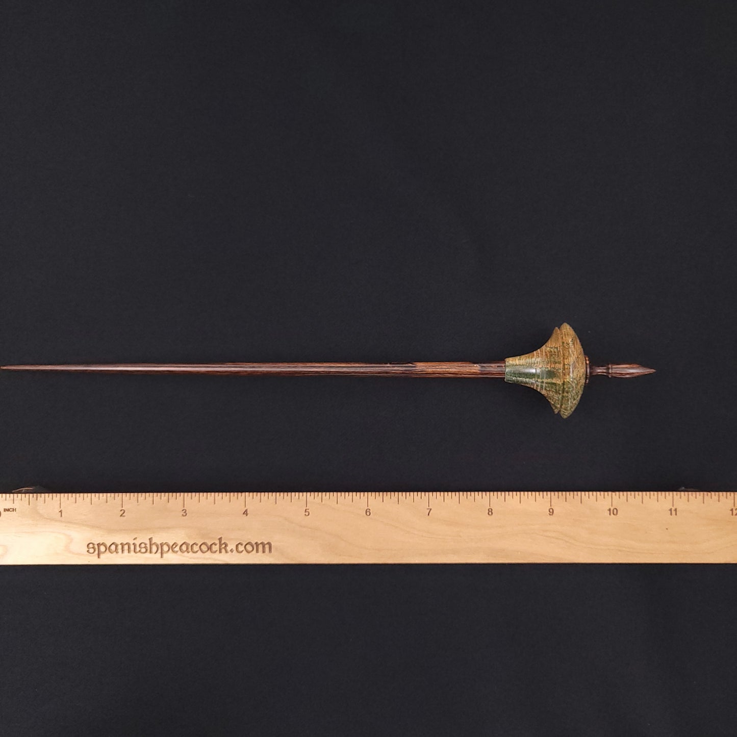 Dyed & Stabilized Curly Oak Shop Rat Bead