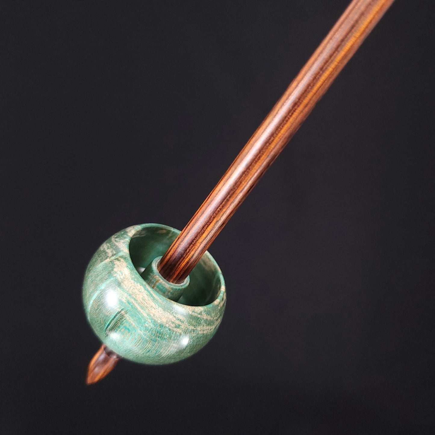 Dyed & Stabilized Birdseye Maple Ninja