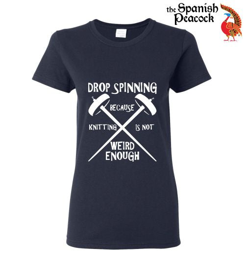 Drop Spinning Heavy Cotton Ladies' V-Neck Tee